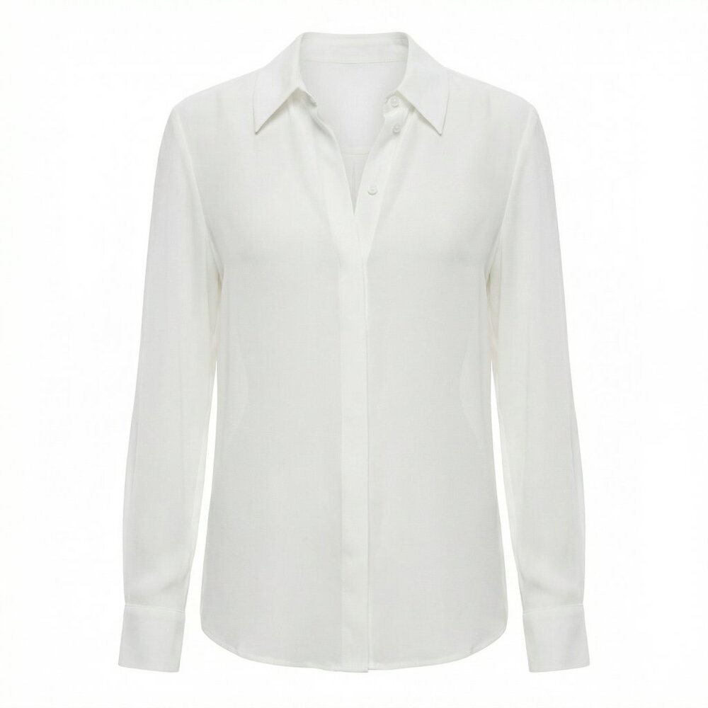 Alice + Olivia Silk Willa Relaxed Shirt Women’s